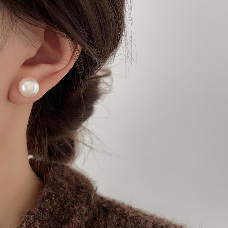 Wholesale Pink Pearl Earrings